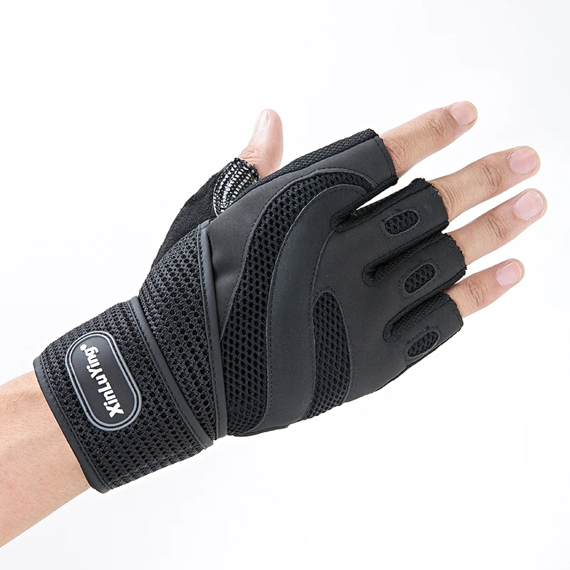 Guantes Deportivos Transpirables para Levantamiento de Pesas, Fisicoculturismo, Dominadas, Crossfit, Entrenamiento, Guan