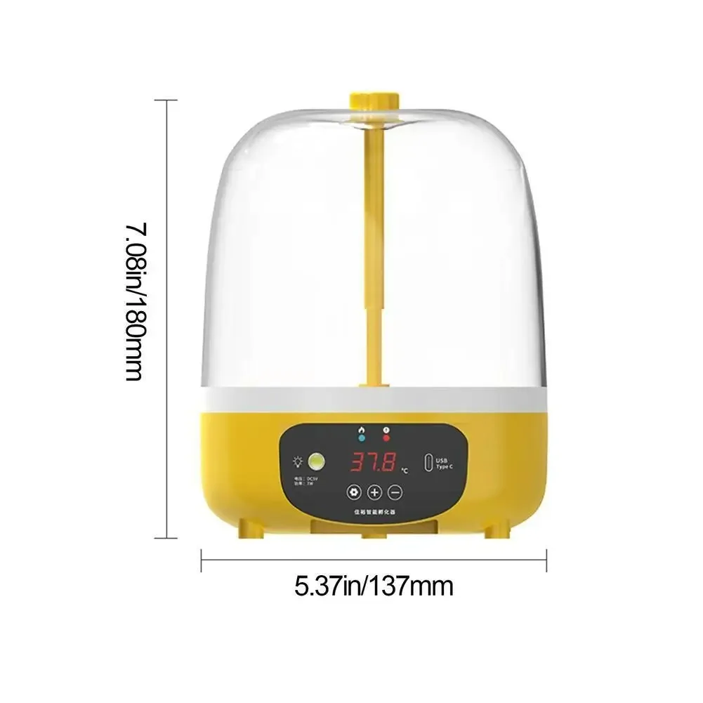 Mini Eggs Incubator Brooder Bird Quail Chick Hatchery Hatcher Farm Tray Automatic Poultry New Tools Incubation Incubator