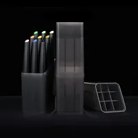 DSPIAE BOX-8 Marker Pen Storage Box 18 Grids Organizer for Gundam Model Making Tool Assembly Retrofit Hobby DIY Tool