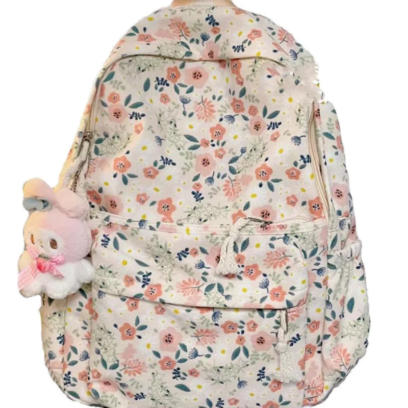 

Schoolbag girls junior high school students 2024 new backpack large-capacity high school students all-match backpack