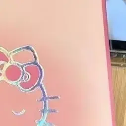 Hello Kitty โน้ตบุ๊คนักเรียนเด็กการ์ตูนหน้าสีหนาสมุดบันทึกการเรียนรู้เครื่องเขียนเริ่มต้นของโรงเรียนของขวัญ