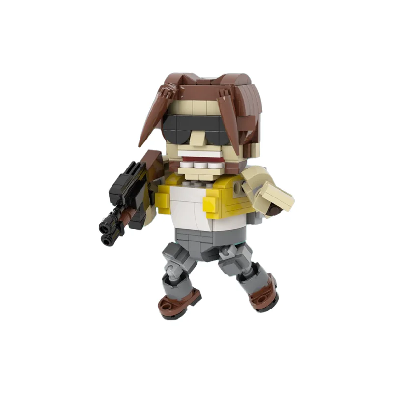 

MOC Game Character TARMA Model Building Block Attack Battle Action Figure Assembled Brick Toy Creative Kids Birthday Gift