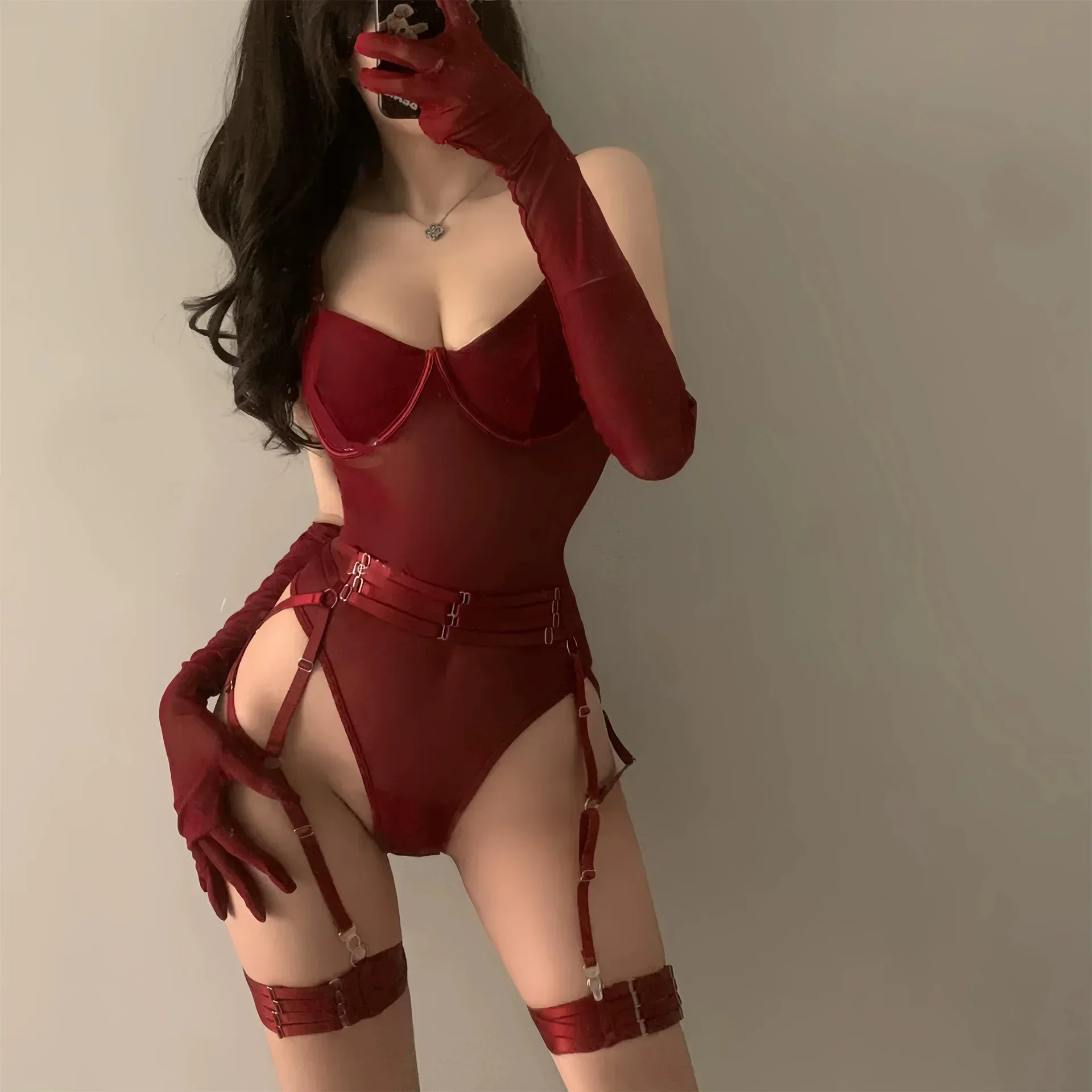 ホットメッシュセクシーレザーボディスーツエロティックホットメッシュセクシーレザーボディスーツエロティックタイトフィットレースボディスーツセクシー衣装下着