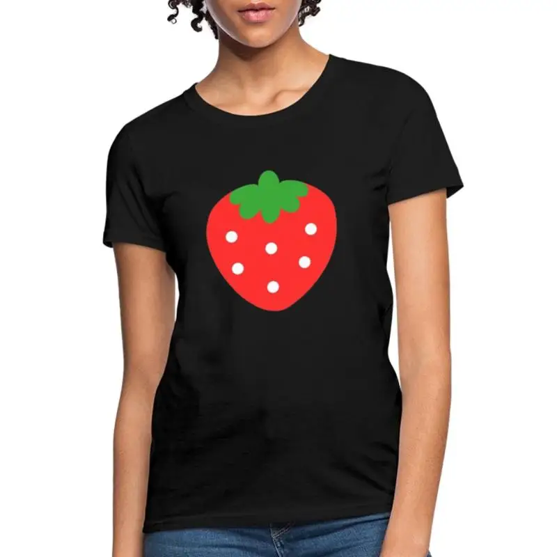Cute Strawberry Fruit Women's T Shirt