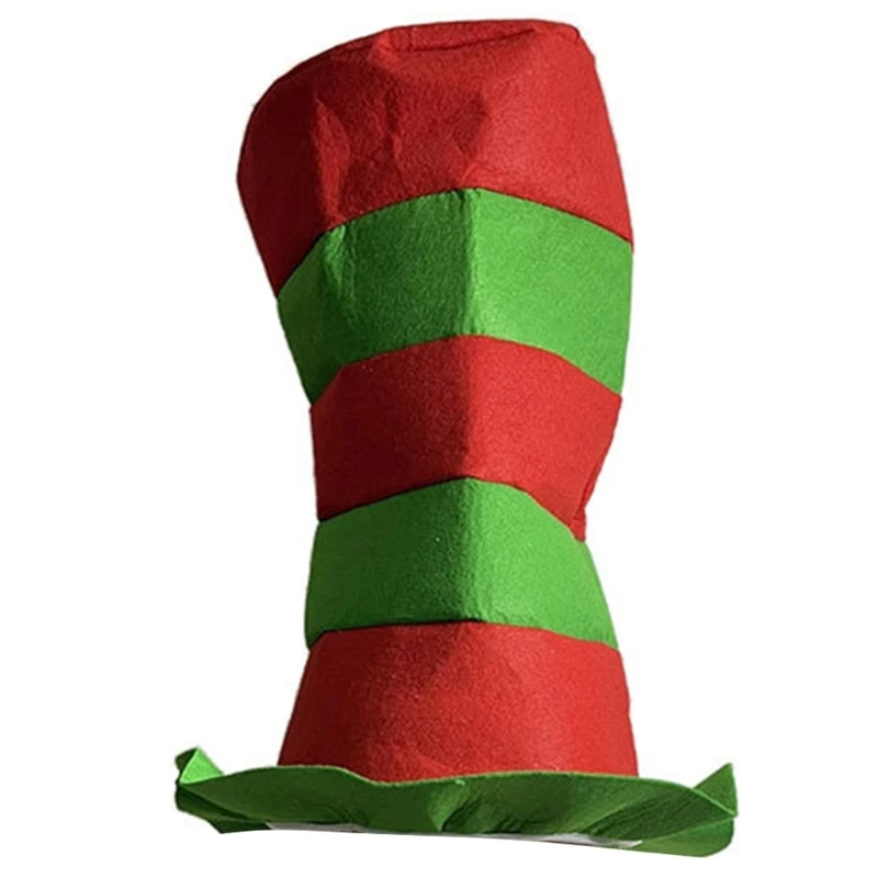 Stripe Halloween Borderio ancho Plegable Hat.