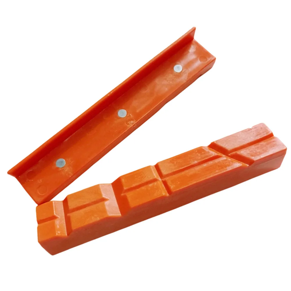 Vise Jaw Protective Strips with Built-in Magnet Soft Rubber for Woodworking Metalworking 4 5 6 8 Inch Set of 2