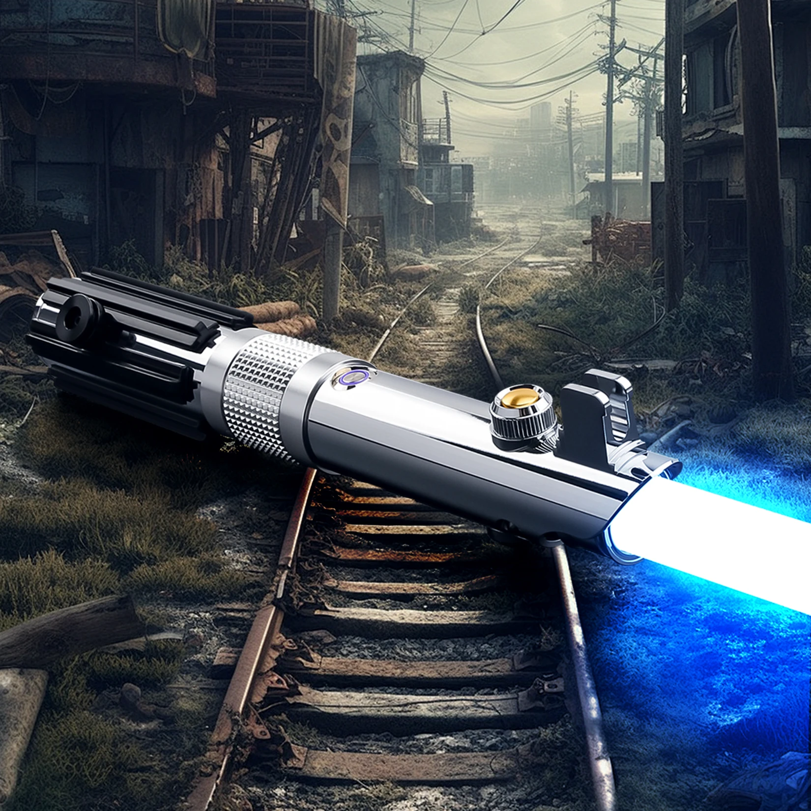 

TXQSTUDIO A10-A Lightsaber duel rgb NeoPixel Smooth Swing lightsaber