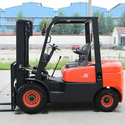 2500kg Diesel Powered Forklift Truck The Best Brand Of Forklift