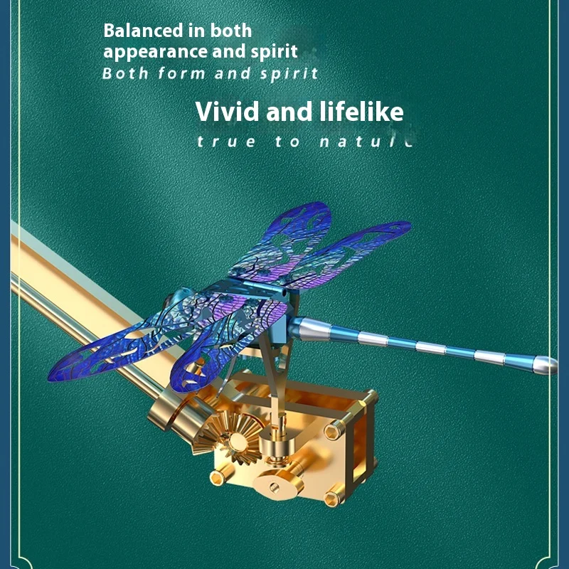 

Dynamic Mechanical Dragonfly Metal artwork