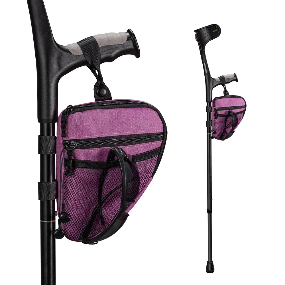 

Маленькая сумка-чехол для костылей, портативная подвесная сумка для локтевых и предплечных костылей, для личных вещей и аксессуаров AVA347