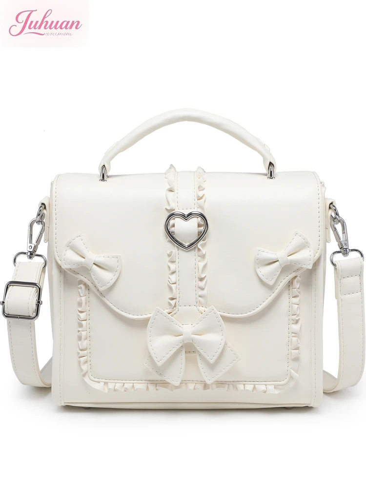

Japanese Daily Commute Original Classic Elegant Bow Lolita Women's Small Food Portable Shoulder Crossbody Bag Ltabag for Female