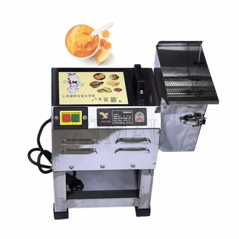 Máquina eléctrica de puré de patatas y puré de calabaza