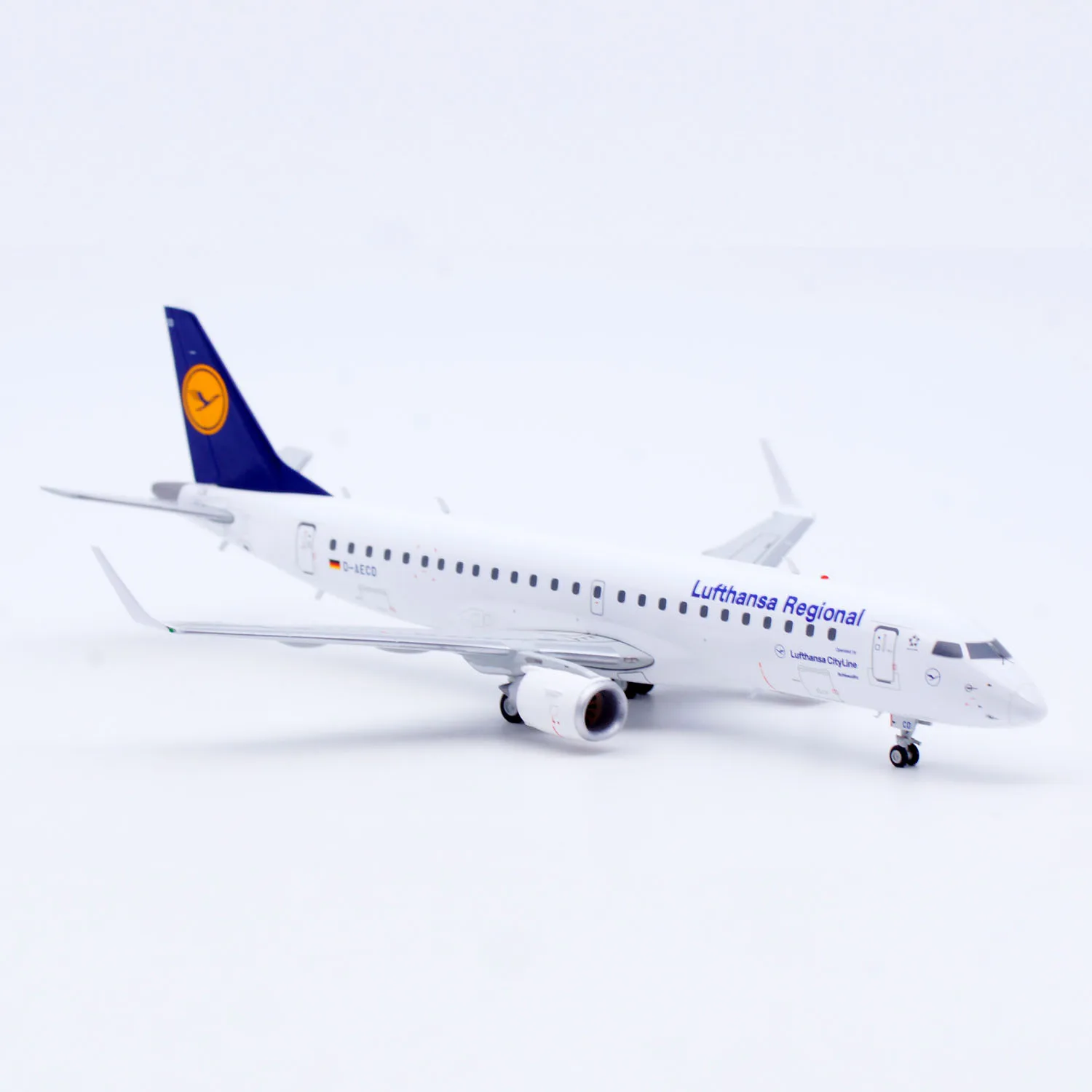 XX20356 Regalo aereo da collezione in lega JC Wings 1:200 Lufthansa Regional EMBRAER ERJ-190 Diecast Aircraft Jet Model D-AECD