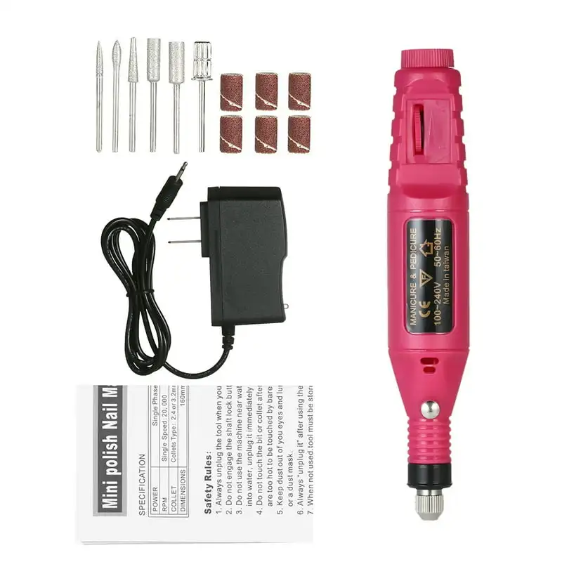 طاحونة كهربائية أداة الحفر مجموعة متغيرة السرعة الروتاري النقش القلم نحت طحن تلميع عدة المتقلب قطع الشعر الملحقات T