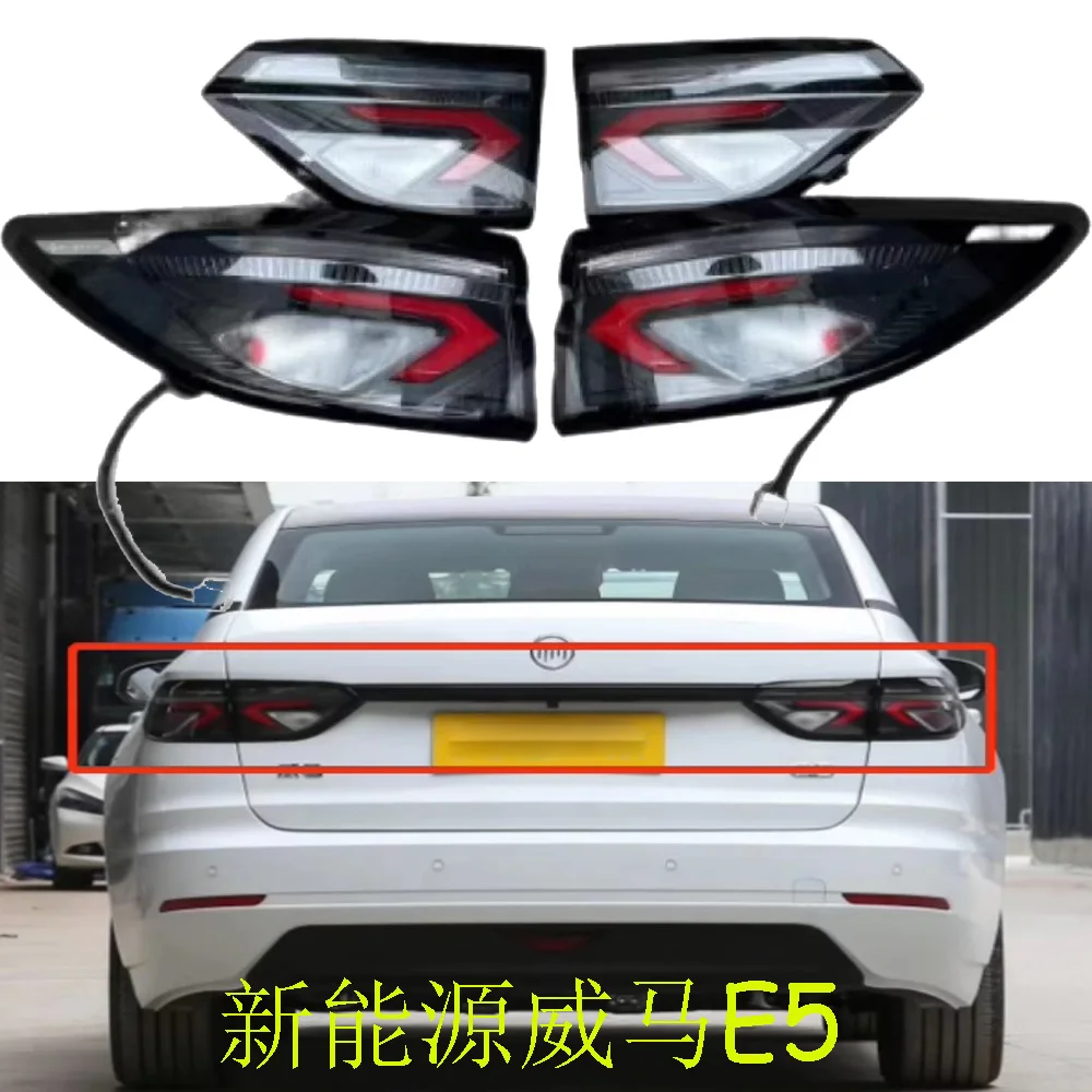 

1pcs car accessories bumper NYK tail light for WM E5 taillight Weltmeister Taillamp for WM E5 fog lamp