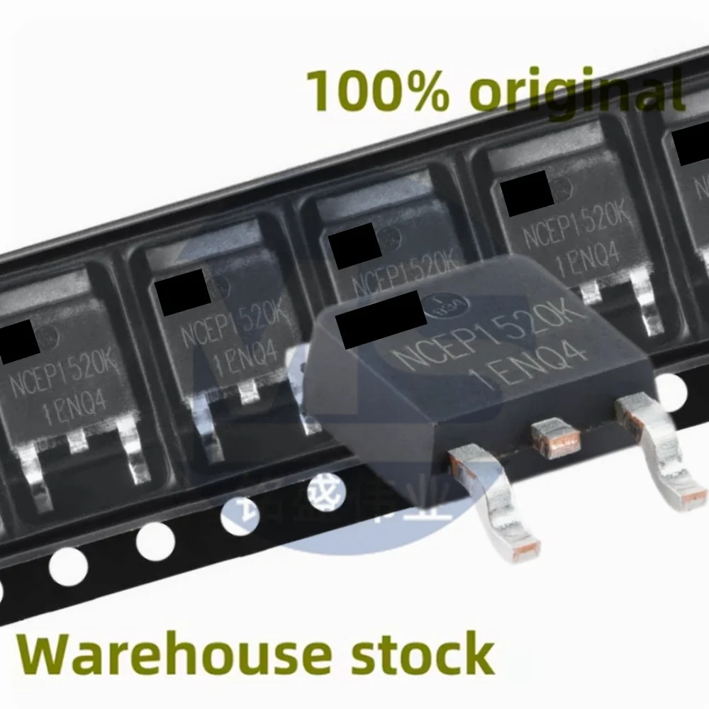 10 Uds 100% nuevo NCEP1520K TO-252-2 Canal N 150V 20A Transistor de efecto de campo MOSFET de potencia