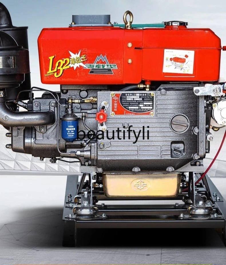 

Water-cooled diesel generator set single-cylinder direct connection, single-phase, three-phase