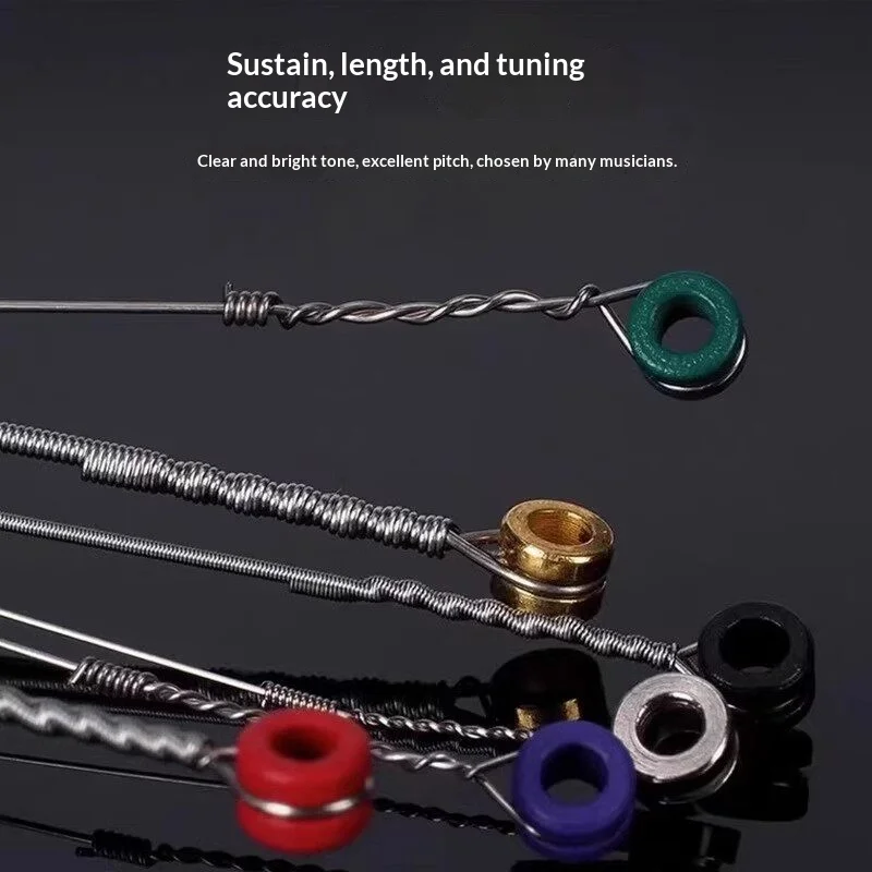 Regular Gauge Full Set Electric Guitar Strings Complete Replacement Guitar String Kit for Electric Guitar Players Daily Change