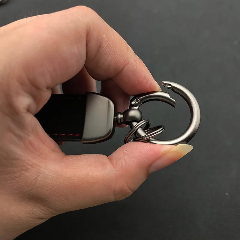 2024 High Grade Suede Leather Key Chain Rings Man Women Keyring Luxury Car Keychain For GT X1 X2 X3 X4 X5 X6 X7 Accessories