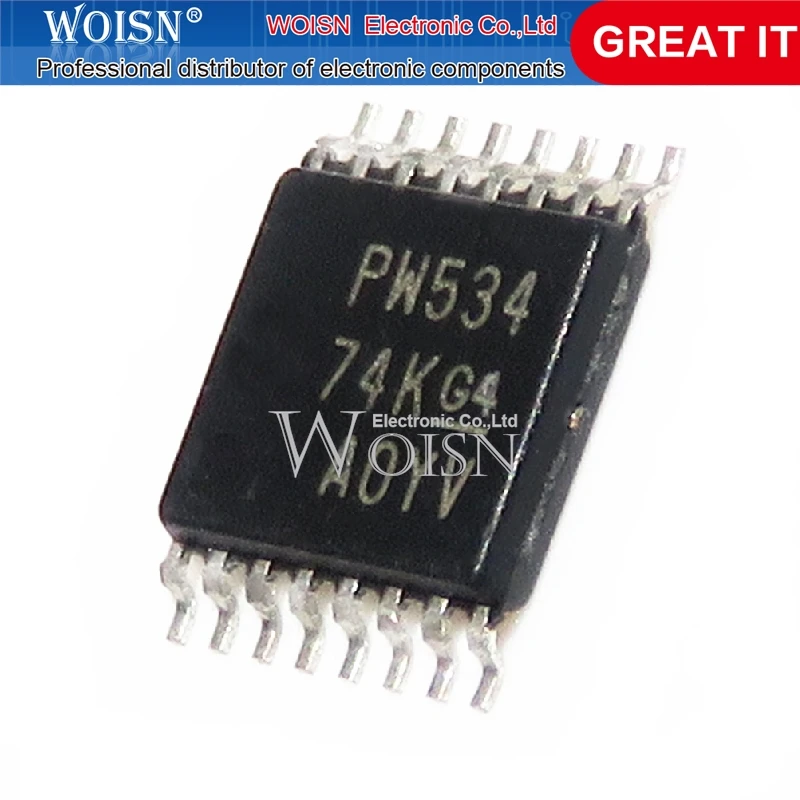 10 piezas, PCA9534PWR, PCA9534, PW534, TSSOP-16