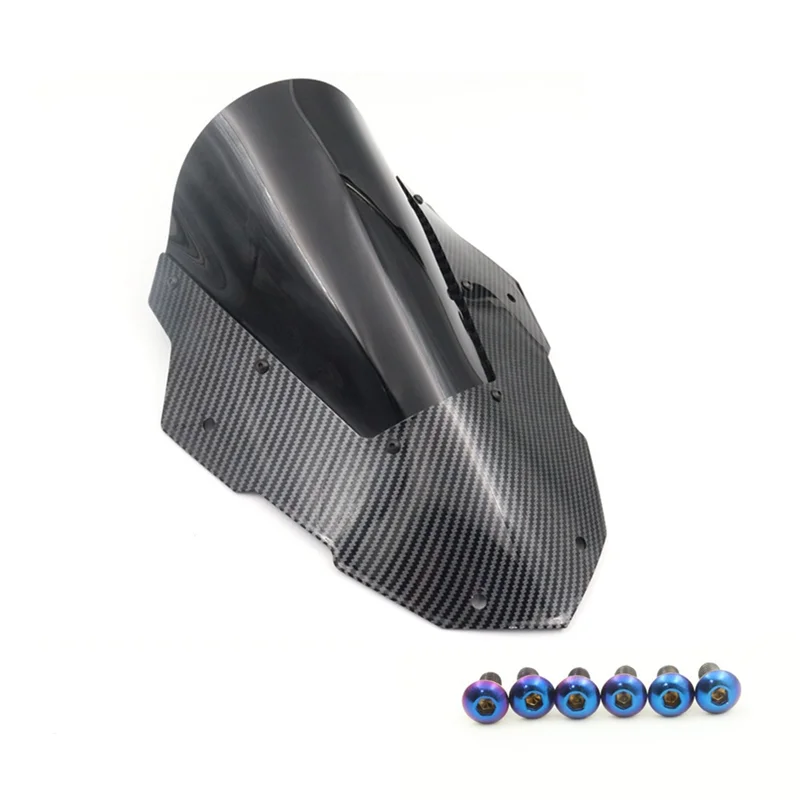 

Windshield Motorcycle Wind Shield Accessories For XMAX 300 XMAX 300 Sport Touring Windscreen 2023 2024-X MAX 300 Black