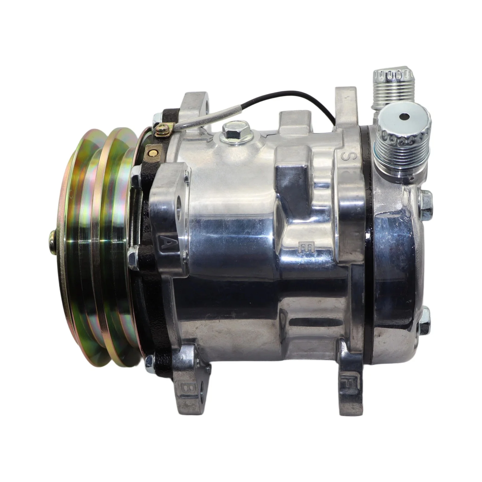 12V AC Compressor 5093951 For Caterpillar 259D 279D 289D 299D 257D 277D 287D 236D 246D