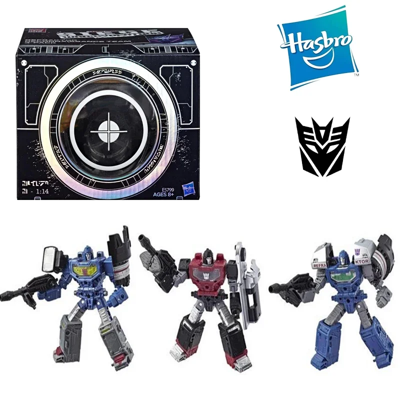 Hasbro Transformers Siege Series Hascon Limited Reflector Squad Three Person Suit 12Cm Deluxe Class Original Action Figure