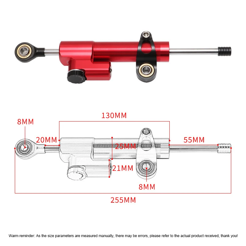 New Electric Scooter Steering Carbon Fiber Stable Shock Absorber Bracket for VSETT 10+ Universal Motorcycle Steering Dampers