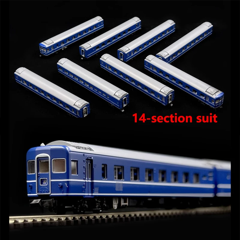 14-section TOMIX Train Model 1/150 N Scale 98784/5 National Railway Limited Express Passenger Car Rail Car Model Toy