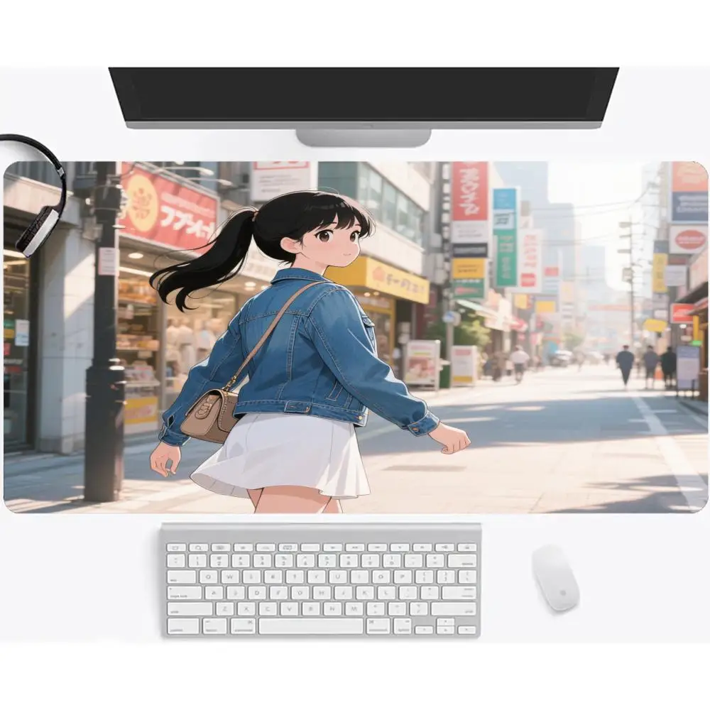 

Mouse Pad Desk mat Office bedroom large size mat Anti-slip laptop Desktop computer mouse mat