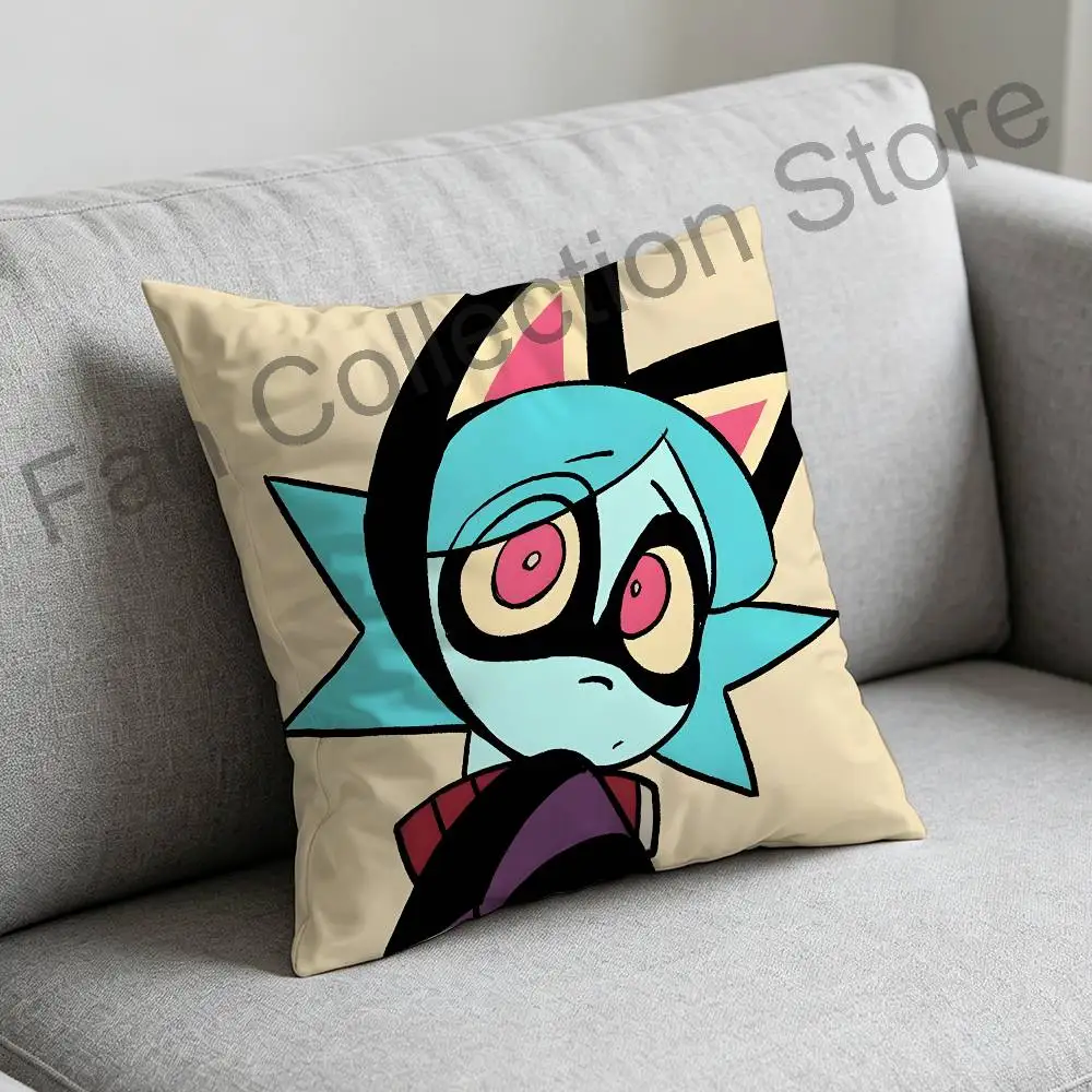 U-Uszka Psychocuties Anime Celebrity Merchandise All-Match Printed Pillow Case Sofa Car Office Room Decoration Protector