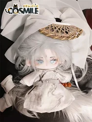 Ancient Costume Hanfu Immortal Crown Prince Jiuzhong for 20cm Plush Doll Stuffed Clothes Plushie Clothing Bamboo Hat Jiu KN
