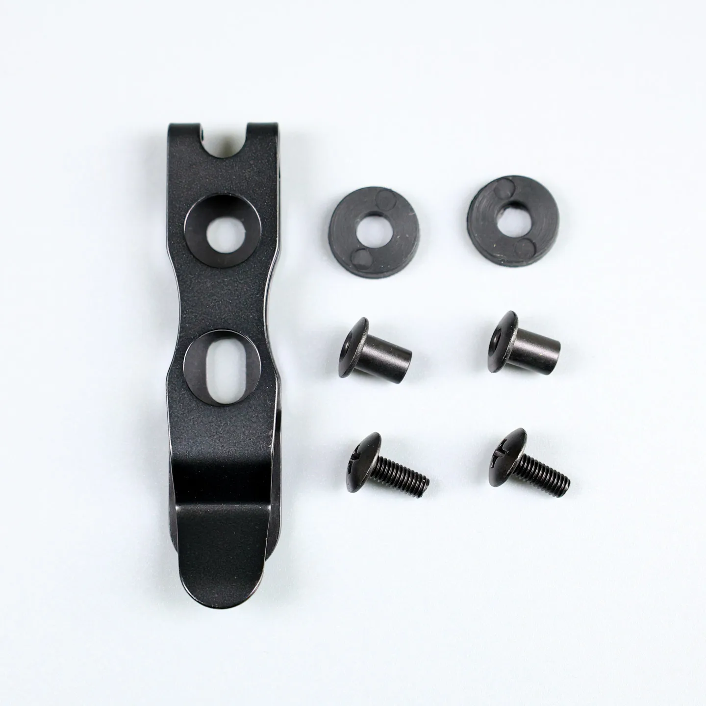 

Professional Kydex Belt Clip Metal Clamp Buckle with Mounting Screws for DIY Sheath Pouch Holster Making Accessory IWB OWB