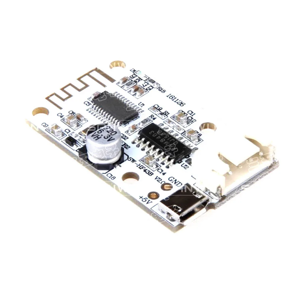 

Mini Bluetooth Audio Digital Amplifier Board USB Power Supply Bluetooth Receiving Digital Amplifier