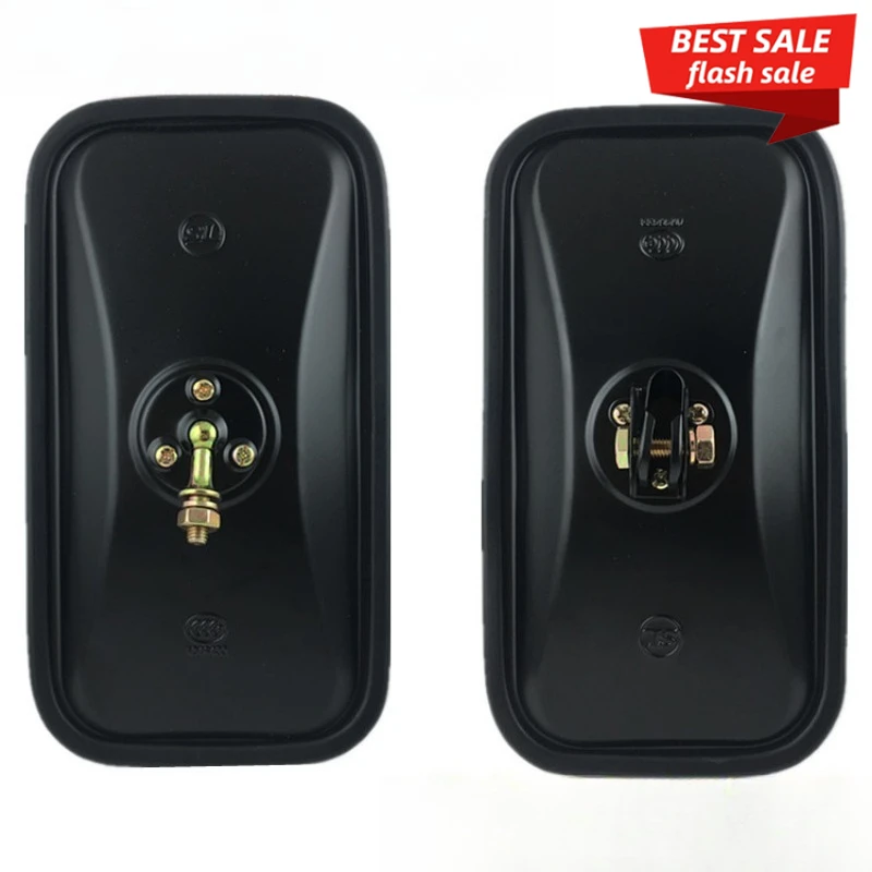 

Truck Excavator Crane Heavy Forklift for Komatsu Daewoo Hitachi High Definition Iron Shell Reflector Rearview Mirror