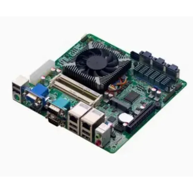 AvaCorei5-6287U NAS Motherboard Mini-ITX SBC IPC Mainboard Industrial Board Mini ITX Server IPFS MSAS 13*SATA 2*COM 2*LAN I211 P