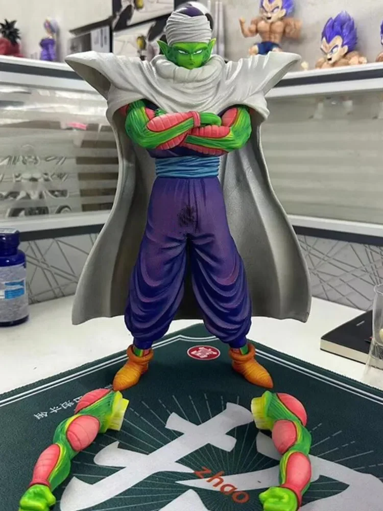 

32cm Dragon Ball Z Piccolo Anime Figures Action Figurine Namekian Pvc Dbz Statue Collectible Model Decoration Ornament Toys Gift