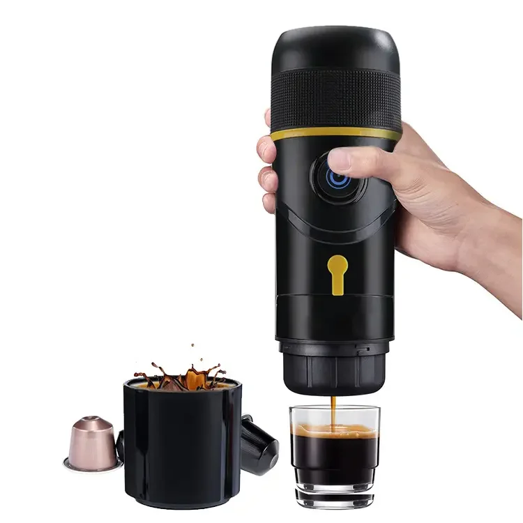 

Manufacturer's Direct Selling Italian Car Mounted Coffee Machine Electric Outdoor Portable Travel Home Espresso Machine