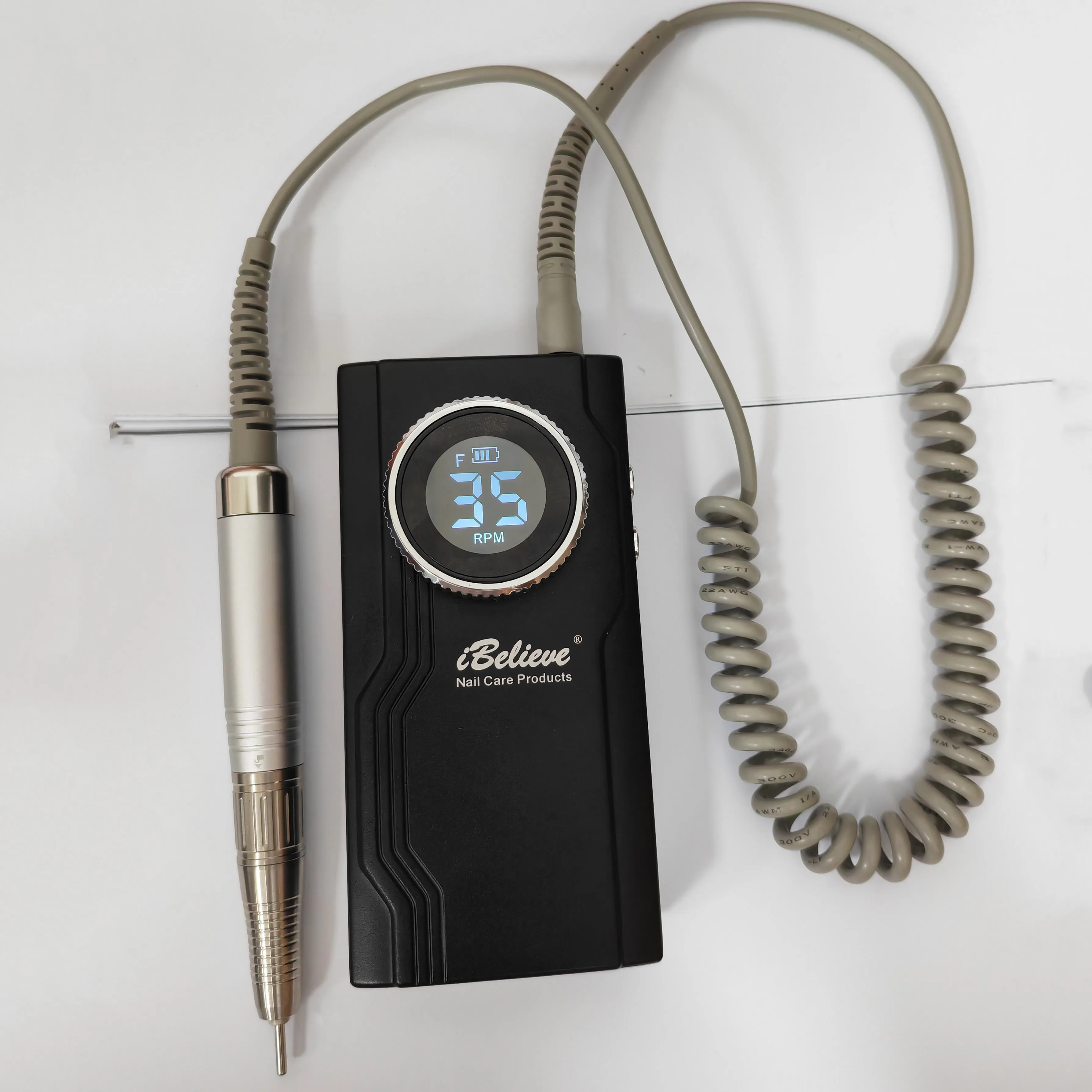 IBelieve Rechargeable Cordless Electric Nail Drill Machine New Brushless Motor Technology Direct Factory Supply