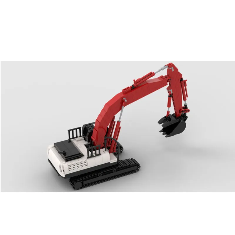 

MOC-78571 Classic New Chain Excavator Building Block Model 702 Parts MOC Creative Boys Children's Birthday Christmas Toy Gift