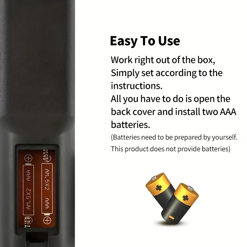 جهاز تحكم عن بعد للتلفزيون العالمي لهواتف سامسونج، إل جي، سوني، شارب، فيزيو، فيليبس، توشيبا، هيتاشي، سانيو، جي في سي، تي سي إل، هايسنس، فيستل، سيكي #5