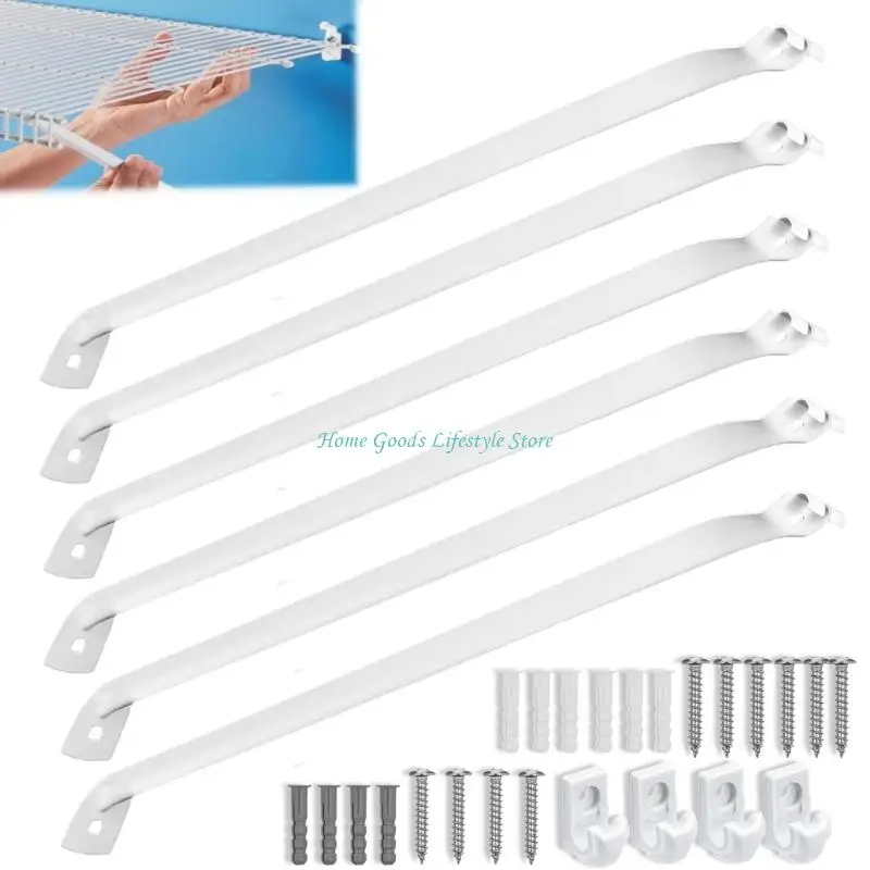 E74E Set Of 6 Shelf…