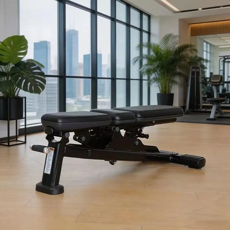 Commercial Grade Adjustable Fitness Stool Multifunctional Weightlifting Bench for Gym Home Workout Strength Training