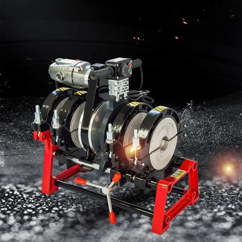 Pe Pipe Butt Welding Machine Hand-operated Manual Semi-automatic Automatic Hot Melt Hydraulic Four-ring Butt Welding Machine//