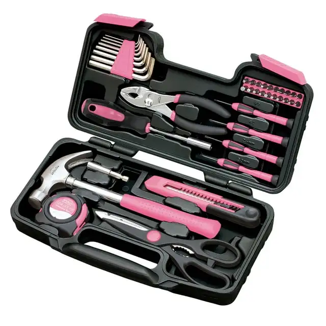 

Apollo Precision Tools DT9706P 39-Piece Tool Set, Pink