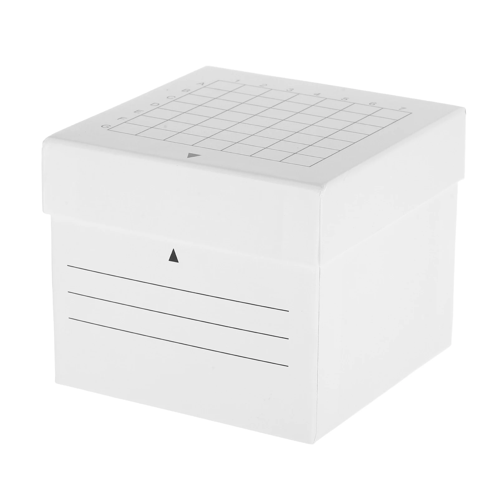 

Tube Box Heavy Duty Freezer Storage Container Lab Sample Holder Leakproof Long Lasting Laboratory Freezing