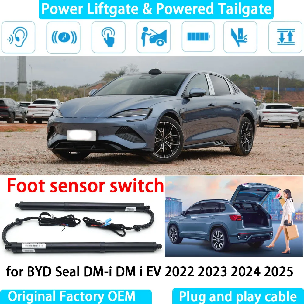 

for BYD Seal DM-i DM i EV 2022 2023 2024 2025 Automatic Electric Power Liftgate Powered Tailgate Strut Tail Gate Lift System