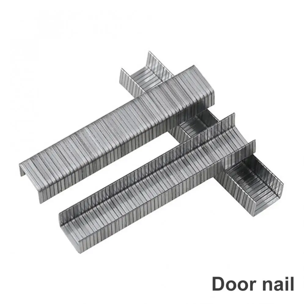 1000pcs Stainless Steel  Electric Pneumatic Nail Gun Straight Nail U Nail fit for Electric Straight Nail Gun Staples Pneumatic