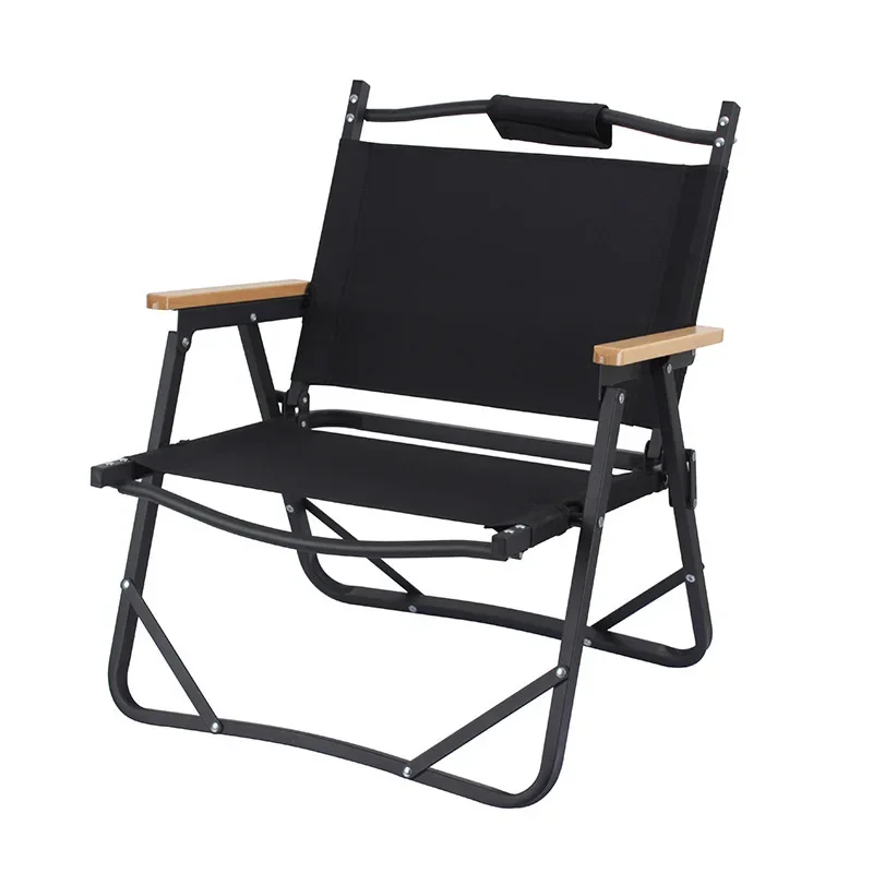 Enjoy good sale beech wood handrail aluminum alloy outdoor Kermit chair