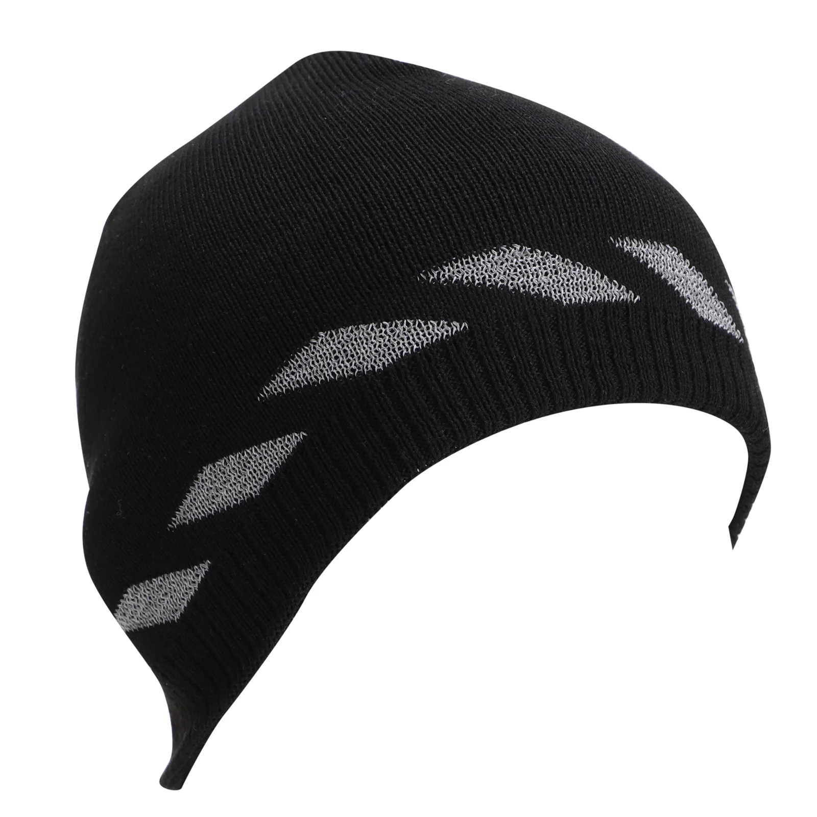 

Knitted Reflective Windproof Outdoor Warm Hat Sports Cap Running Hiking Fishing Travel Reflective Knitted Hat Outdoor Warm Cap